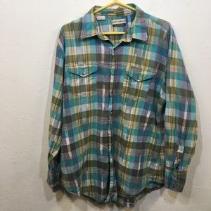 Vintage Karman Plaid Button Down